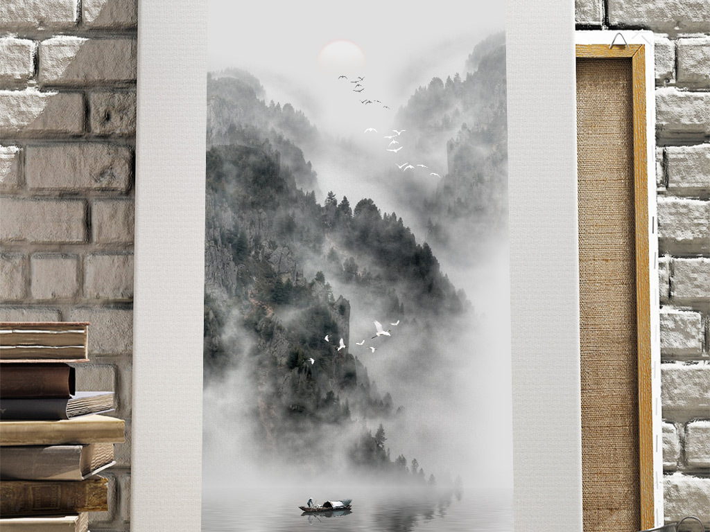 【本作品下载内容为:"新中式黑白禅境山水风景玄关装饰画"模板,其他内容仅为参考,如需印刷成实物请先认真校稿,避免造成不必要的经济损失。】 【注意】作品授权不包含作品中使用到的字体和摄影图,下载作品后请自行替换。 【声明】未经权利人许可,任何人不得随意使用本网站的原创作品(含预览图),否则将按照我国著作权法的相关规定被要求承担最高达50万元人民币的赔偿责任。所有作品均是用户自行上传分享并拥有版权或使用权,仅供网友学习交流,未经上传用户授权,请勿作他用。