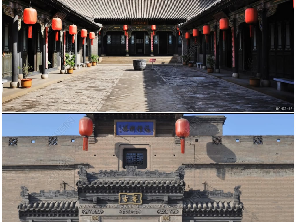 乔家大院主题曲无音乐led背景