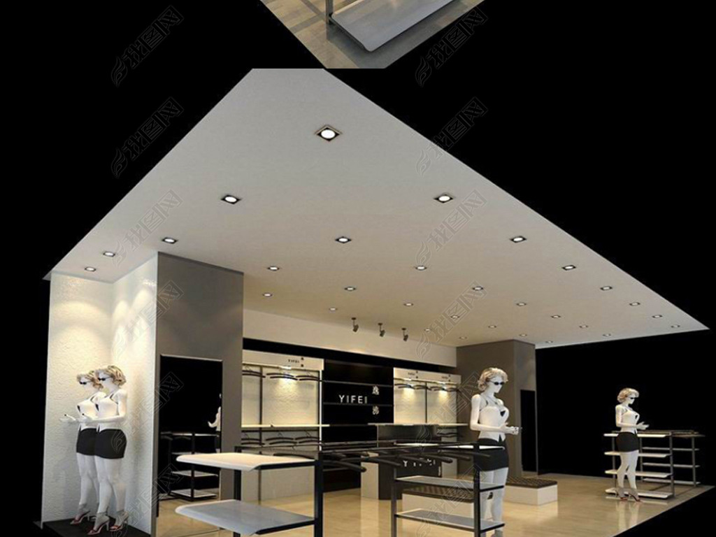 内衣店3d_内衣店(2)