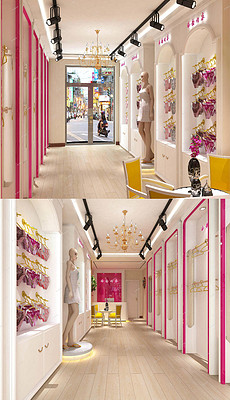 内衣店3d_内衣店