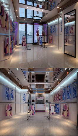 内衣店3d_内衣店