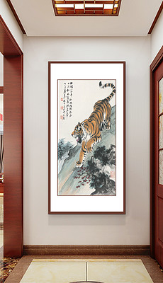 装饰画客厅玄关 230x400a0a0