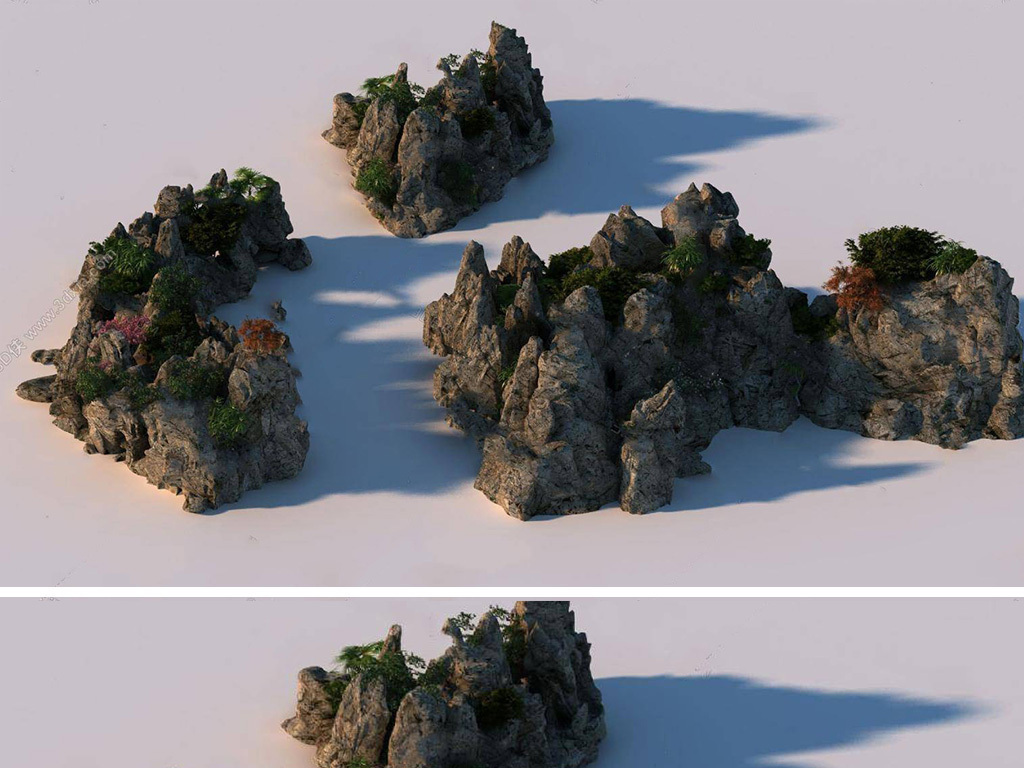 立体山模型 18619362-04f36b560d9146dc692ac95b6e366213-0.jpg