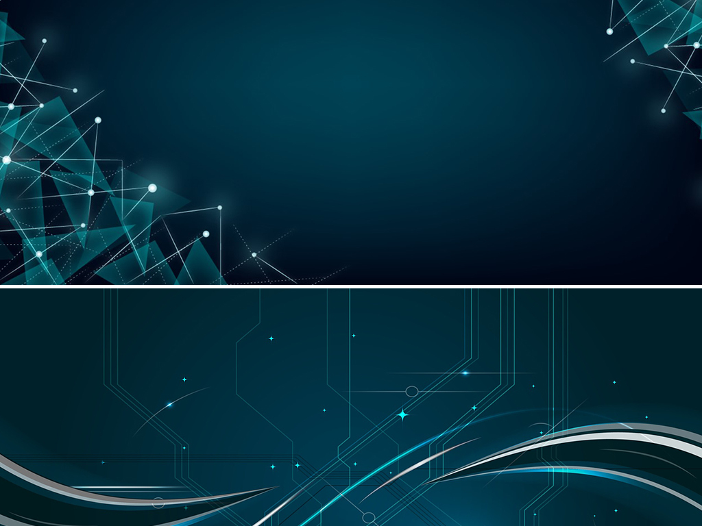 粒子点线科技感互联网大数据PPT背景图片