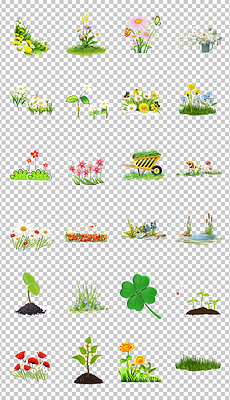 画小花小草简便 230x400a0a0