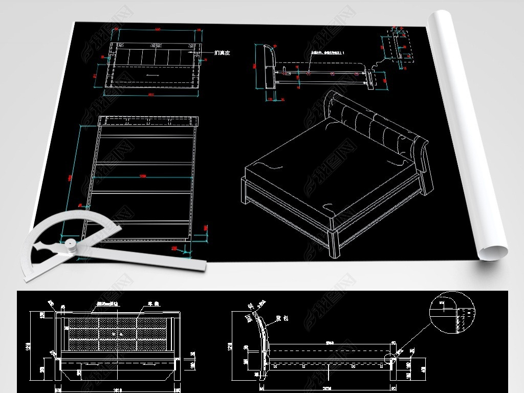 ߶ʵľ1.8״CAD