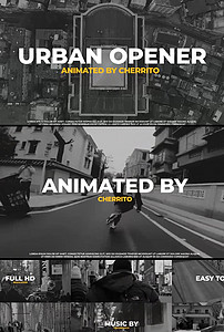 pr模板城市动感时尚街舞开场预告宣传素材_高