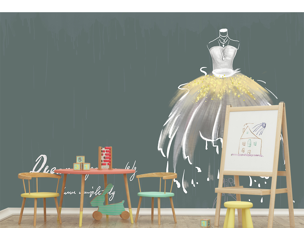婚纱墙绘_墙绘图片(2)