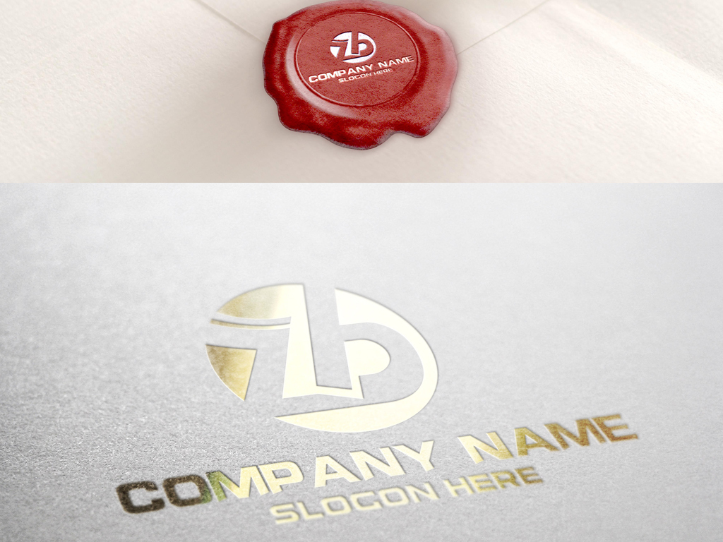 ZB字母LOGO设计简约大气创意企业标志