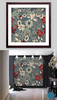 装饰画简单手绘画 230x400a0a0