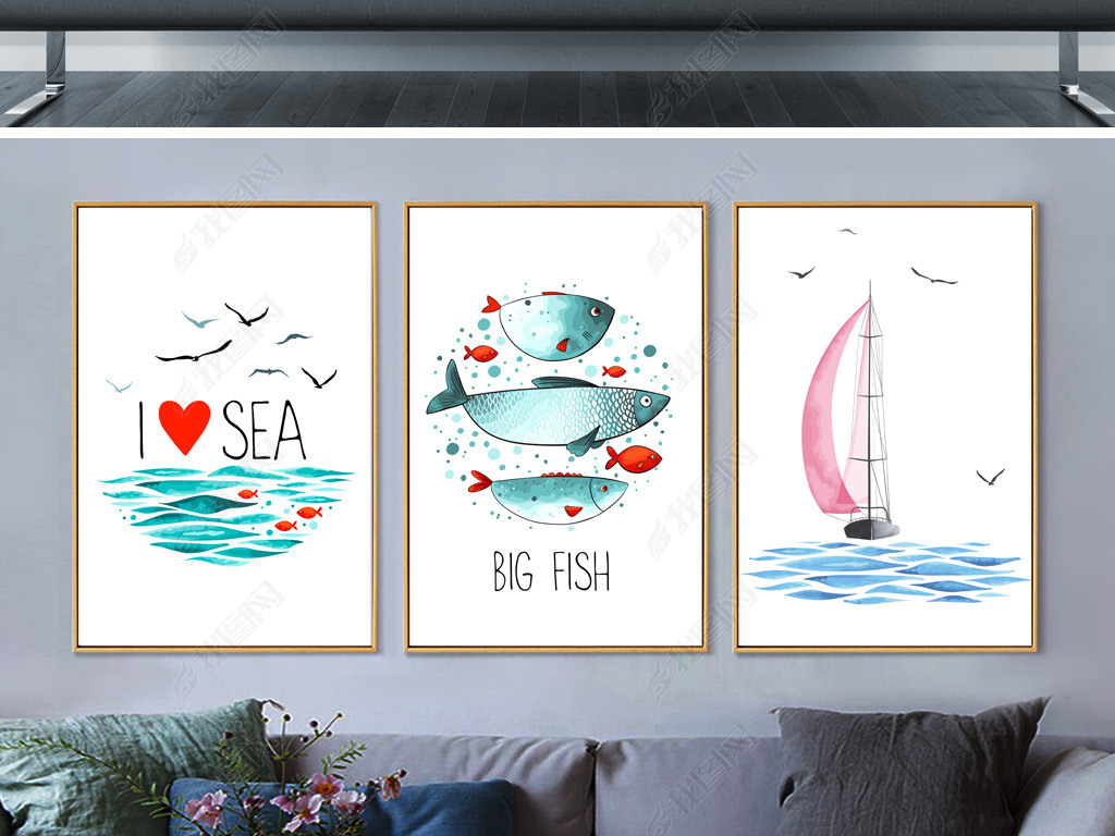 装饰画图片大全简单漂亮 jpg