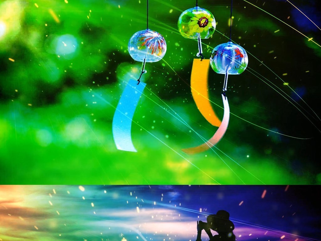 歌曲《去年夏天》舞台背景视频