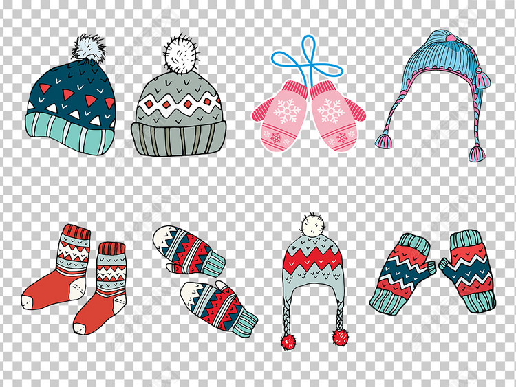 01354冬季保暖装备帽子棉袜围巾手套各式保暖