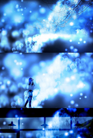 摩登兄弟歌曲《走马》舞台背景视频