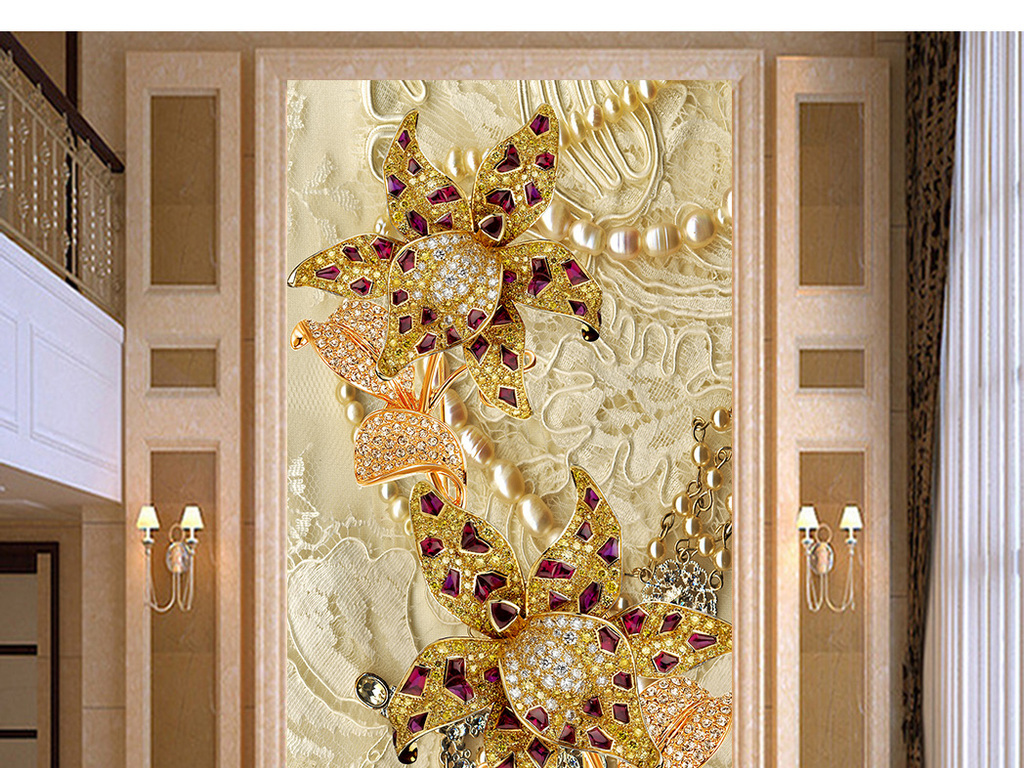 入户玄关墙装饰画效果图 18724122-e0fef06fdbb6600c48e361ead2e7ec9a-0.jpg