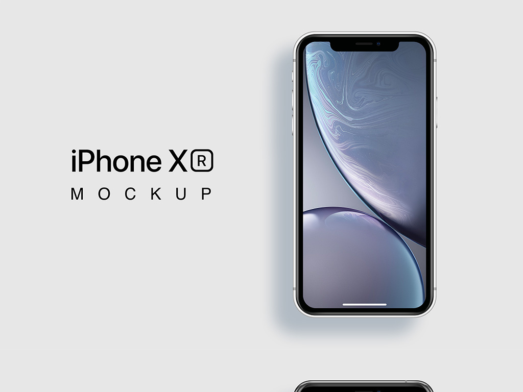 全色系苹果XR苹果XS多组合手机样机模板