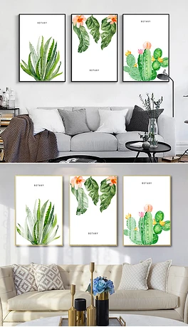 装饰画简单手绘 webp