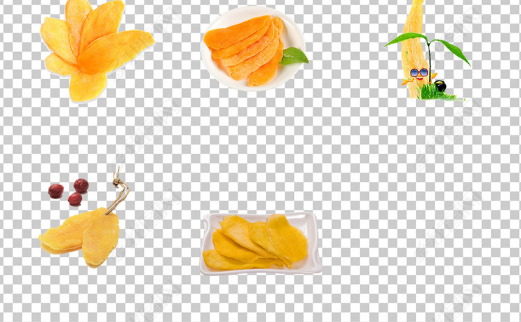 01474芒果干美味小零食休闲食品黄色芒果干素