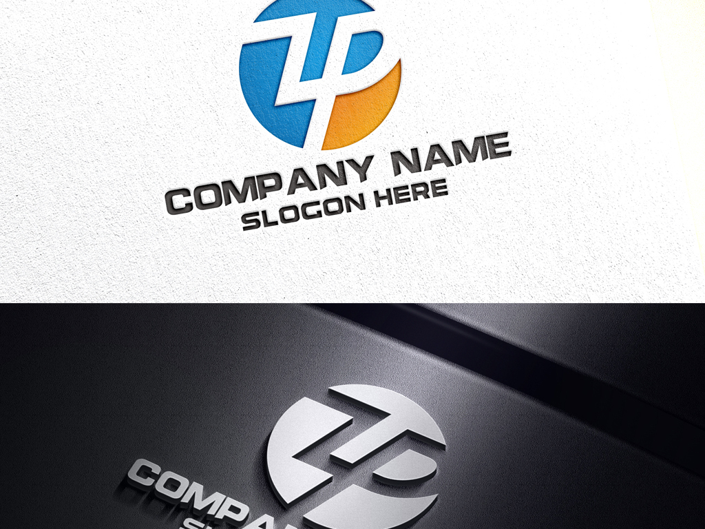 公司字母logo设计,公司字母logo设计 创意 zp字母logo设计原创大气公司企业标志