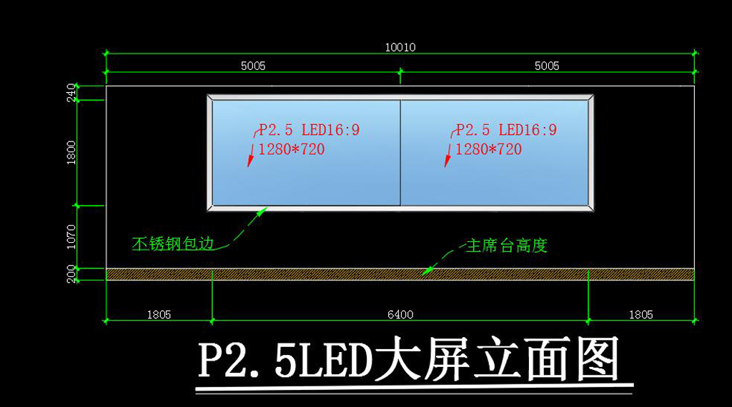 LED视角图纸CAD图纸怎么窗口说老是无效大屏打印图片