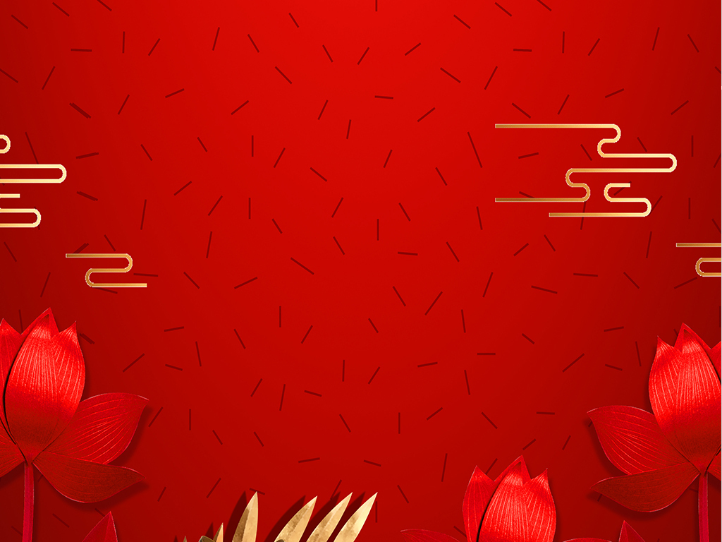 2019年红色大气猪年贺岁迎春新年海报中式竖向背景PSD分层素材