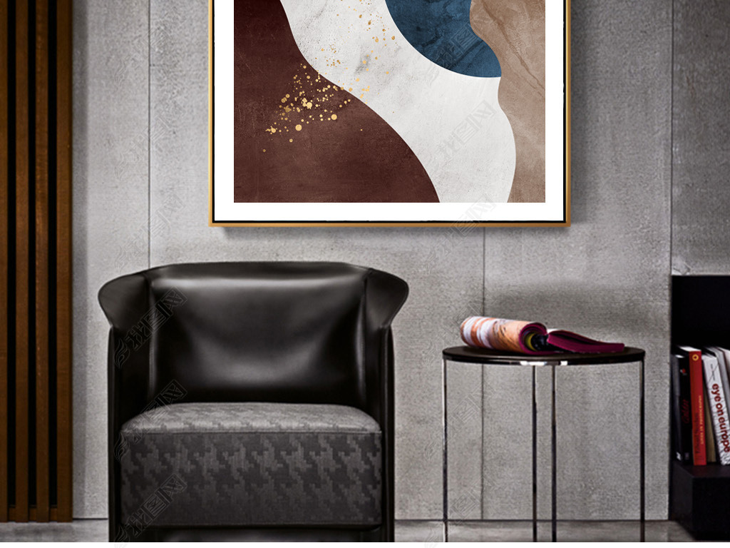 装饰画客厅轻奢个性 jpg