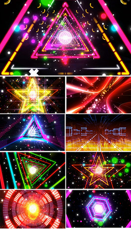 灯光秀视频舞台 264x460a0a0