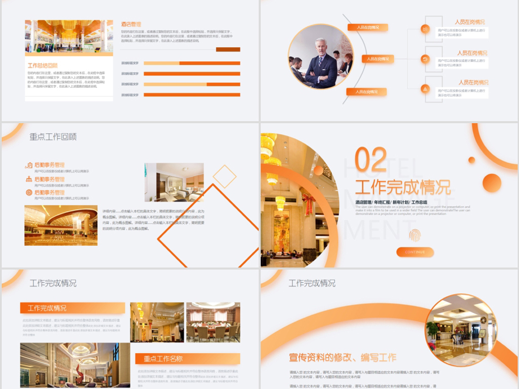 高档连锁酒店管理运营方案经营宣传PPT