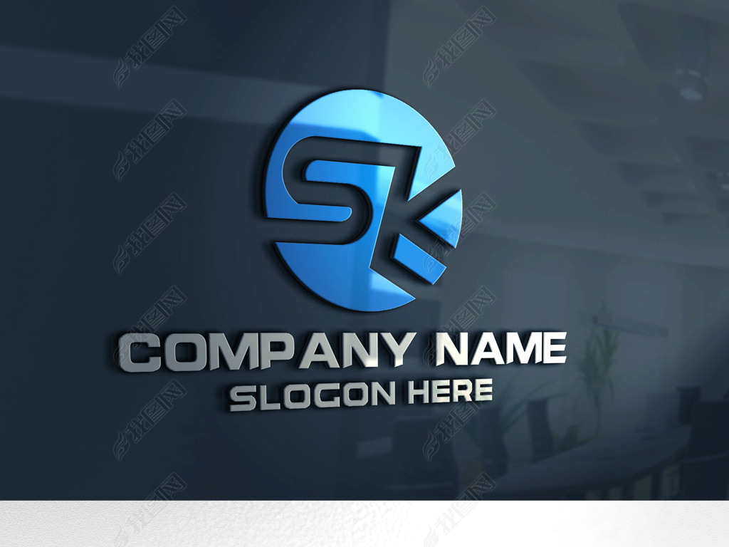 sk字母标志ks字母标志字母sk商标下载-编号18917241-商业服务logo-我