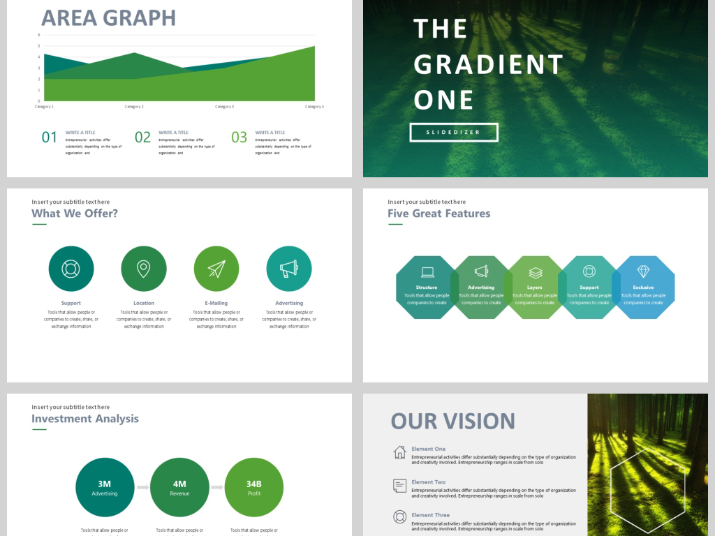 环保组织营销活动策划书方案商务PPT模板