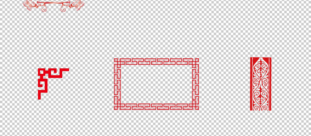 2019年新春新年喜庆中国风古典边框