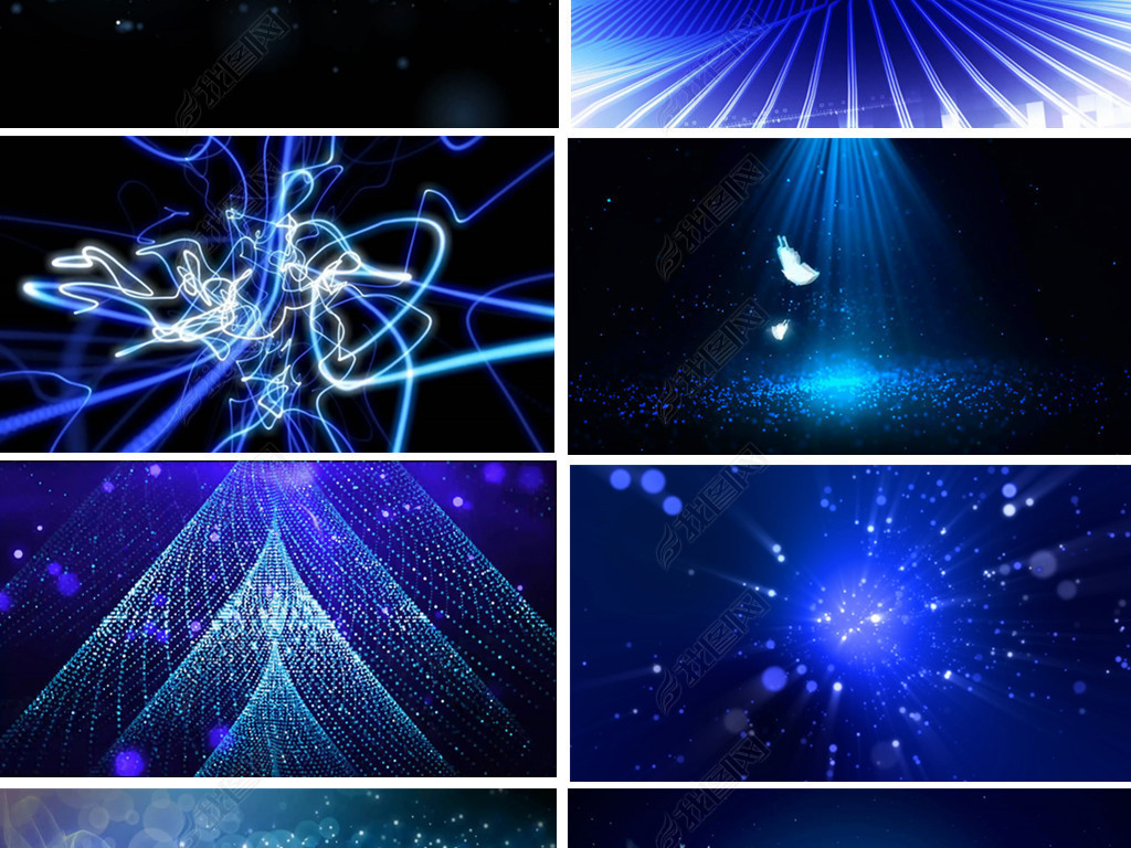 克罗地亚狂想曲背景视频舞美视频led动态视频