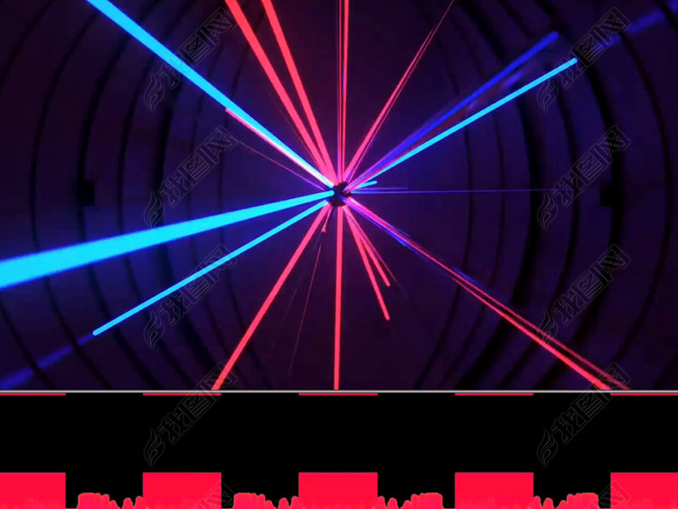 时尚动感快节奏走秀舞台舞蹈背景视频素材