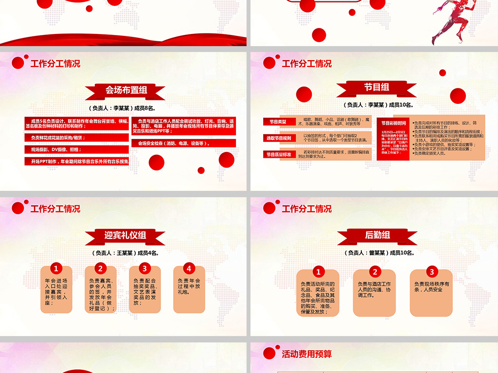 企业公司年会活动营销策划方案计划书PPT