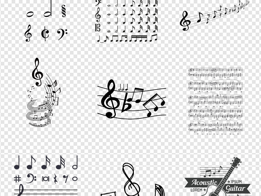 乐符符号简谱_乐符符号图片大全