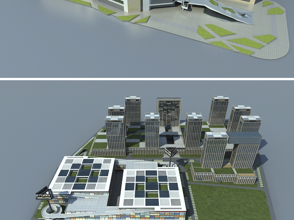 群体建筑QTJZ-CD2