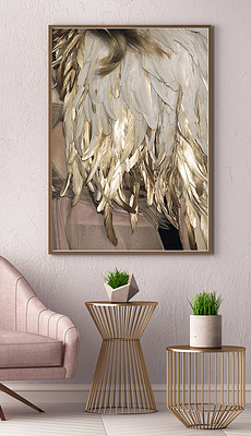 装饰画简约抽象 230x400a0a0