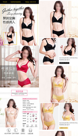 内衣描述模板_内衣美女(3)
