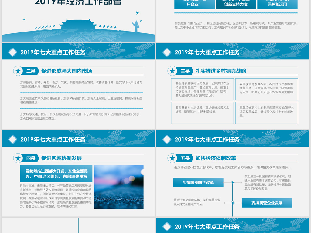 2019中央经济工作会议精神解读PPT