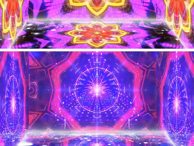 绚丽动感酷炫爵士舞现代电音舞蹈秀LED大屏幕