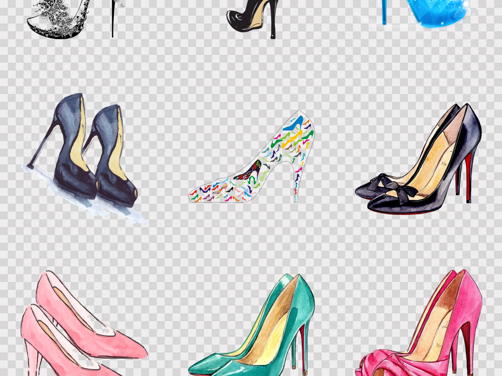 高跟鞋怎么画素材 19150892-cc161c633f38633d5b005035c588ccf6-3.jpg