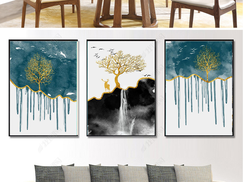 装饰画怎么安装的 jpg