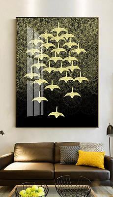 装饰画简约风水画 230x400a0a0