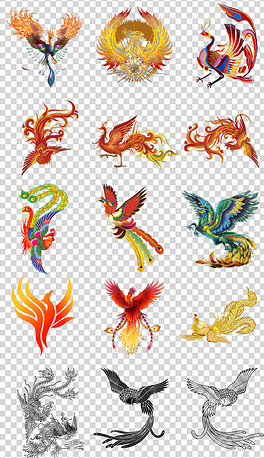 凤凰什么飞成语_成语故事简笔画