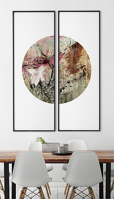 装饰画客厅高级感油画 230x400a0a0