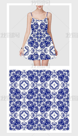 青花瓷风衣服_青花瓷衣服