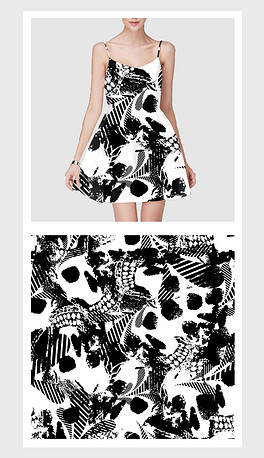 黑白风衣服_漫画风黑白头像女(3)