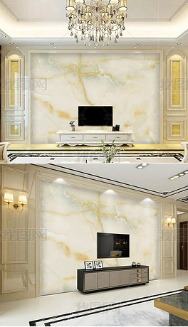 比较大气的公司大厅背景墙 center