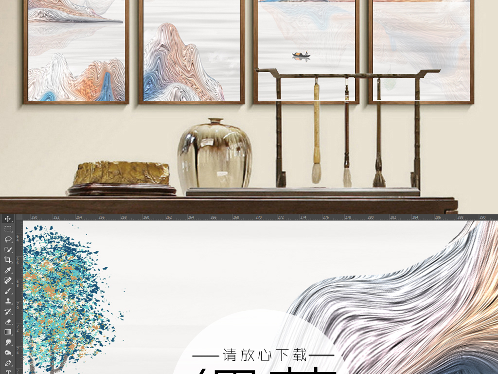 装饰画效果图大全2021款 20330607-2f0a72cea9c7b77f6f108086d0265ac2-4.jpg