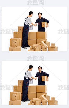 寄快递照片实图 center